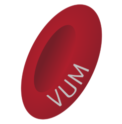VUM logo popsane